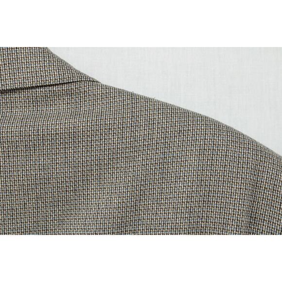 VTG Ermenegildo Zegna Blazer Men's 44R Multicolor Wool Silk Weave Sport Jacket - Picture 6 of 15